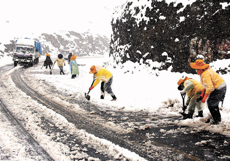 Снег в Боливии