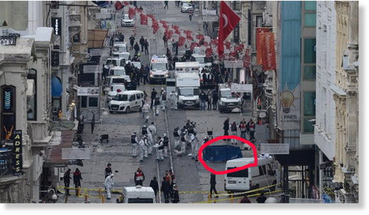 Еще один фиктивный «террористический акт, совершенный смертником» в Турции?