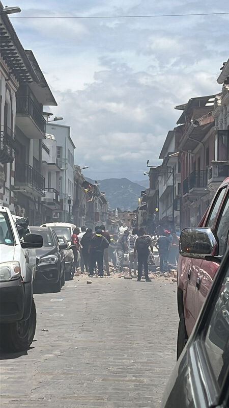 В Эквадоре произошло землетрясение магнитудой 6,8