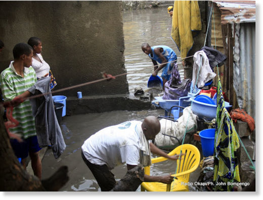 Конго наводнение