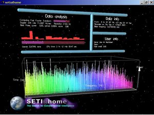 Экранная заставка SETI@home. Разве это не круто?
