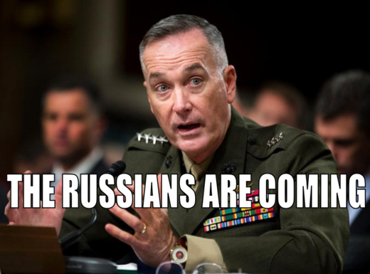 Russians are coming Dunford