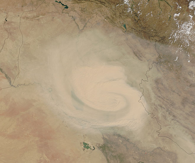 Буря в Персидском заливе
