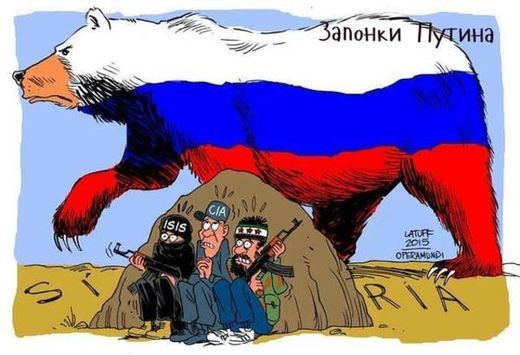 syria russia cartoon