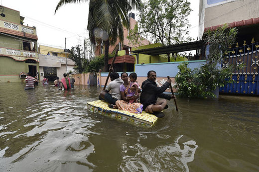 наводнение индия