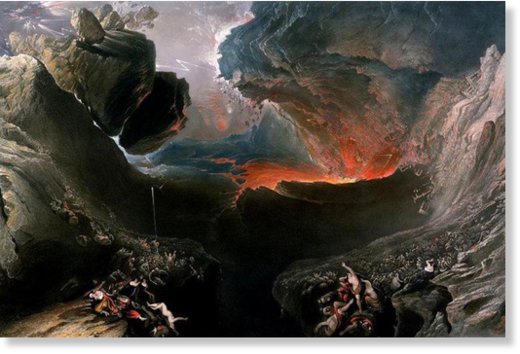 «Конец света». Картина Джона Мартина