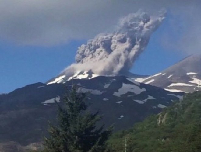 Chile volcano