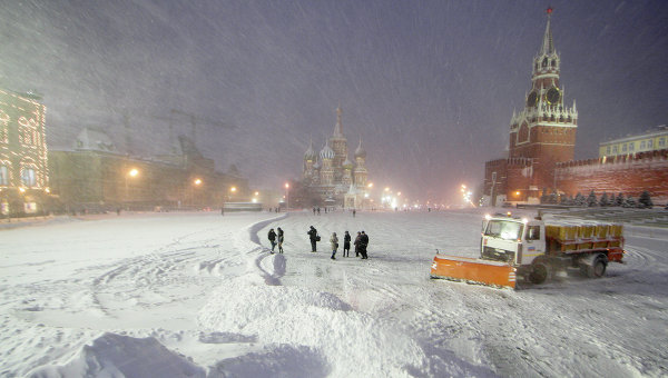 moscow snow