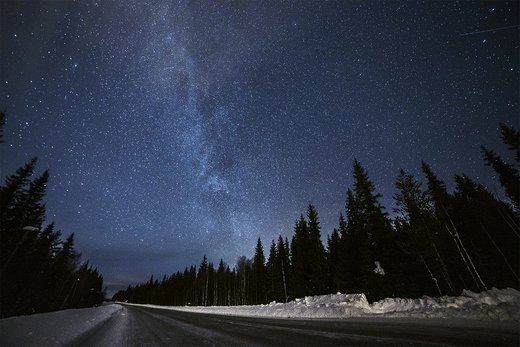 Winter sky