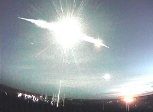 Meteor fireball over Finland