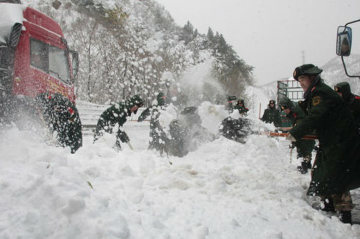 china may snowfall