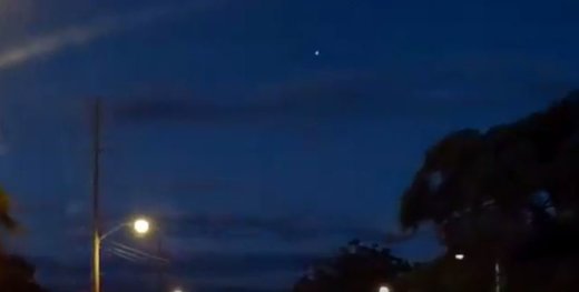 meteor over Sydney