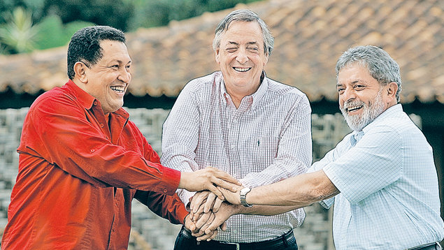 Они дружили против США: Чавес (Венесуэла), Киршнер (Аргентина), Лула да Силва (Бразилия). И получили онкологию.