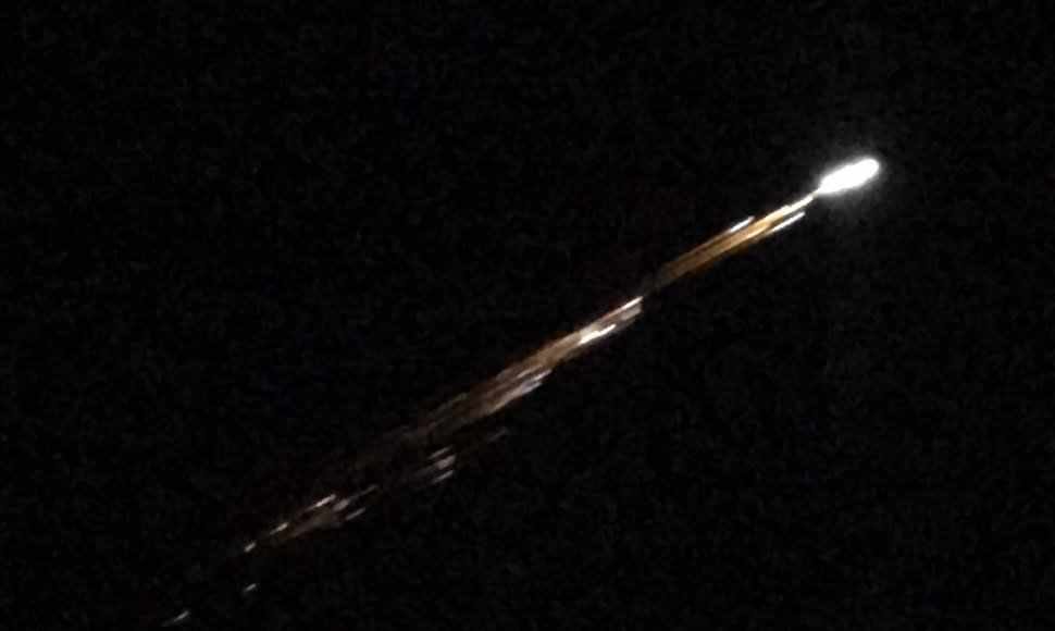 bolide over South America