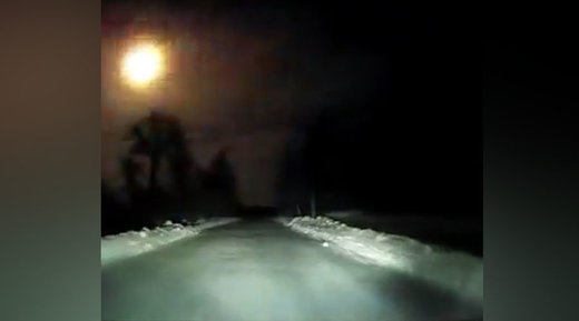 Quadrantids meteor in Russia