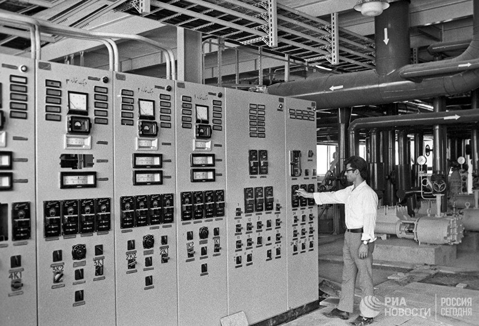 Машиностроительный завод, сооруженный при техническом содействии СССР в городе Исфахан