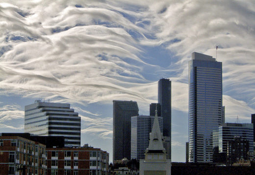 Weird clouds