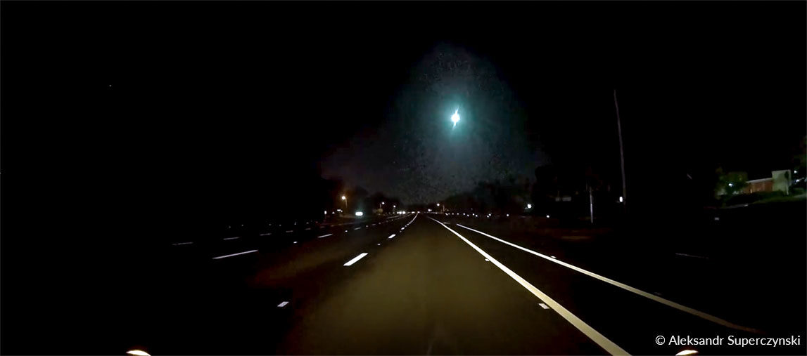 Florida meteor fireball