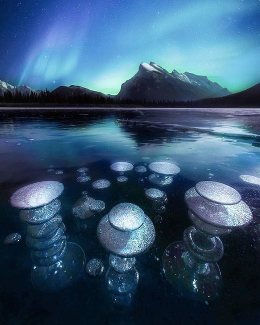 Vermillion Lakes in Banff, Alberta Canada