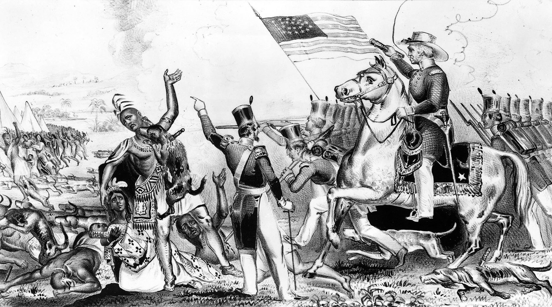 Битва между белыми колонизаторами