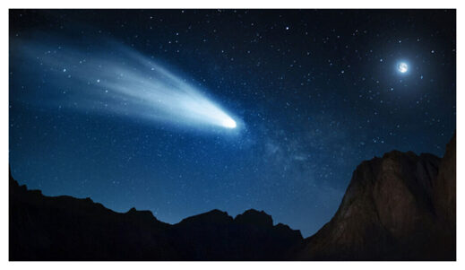 Space Rock Turning into Comet