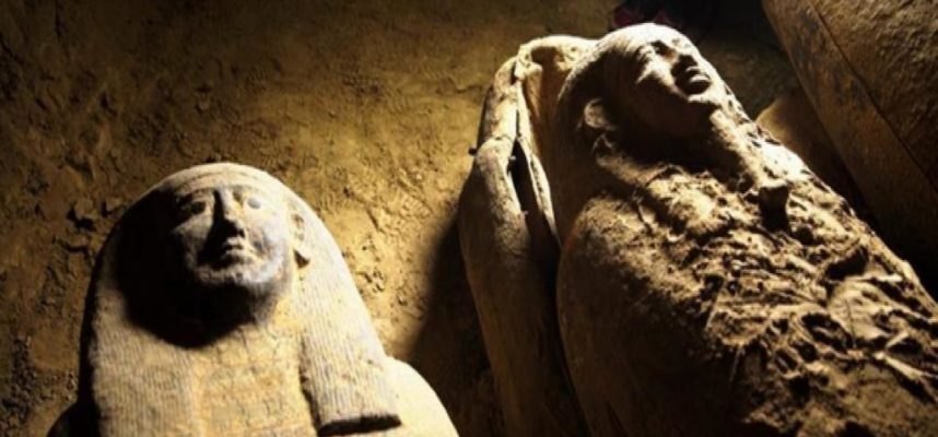 С сентября в Египте было обнаружено 160 древних саркофагов. Некоторые были запечатаны «проклятием»
