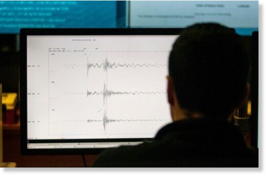 На севере Чили зарегистрировано землетрясение магнитудой 6,0