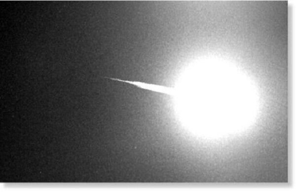 В небе над Испанией взорвался крупный метеорит