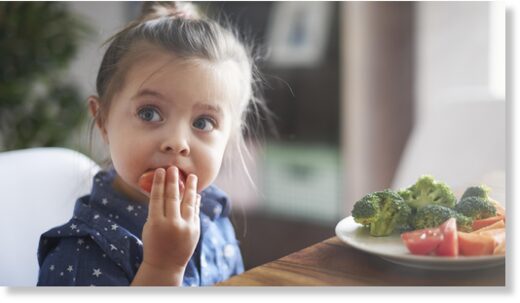Веганская диета сильно повлияла на метаболизм детей 4.5