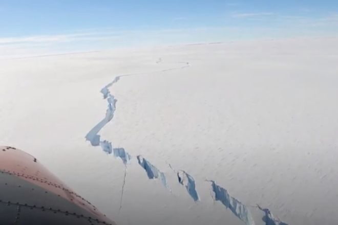 В Антарктиде откололся новый айсберг величиной с Лондон
