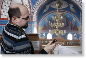 Измерение уровней инфразвука в одной из белорусских церквей