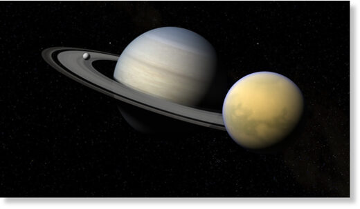 На спутнике Сатурна обнаружили подходящие условия для зарождения жизни