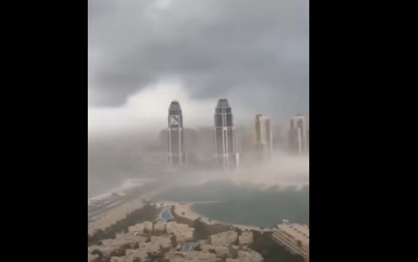 Апокалиптический шторм обрушился на Катар