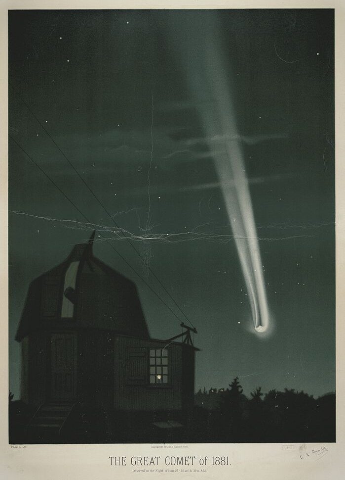 Комета C/1881 K1, 1881