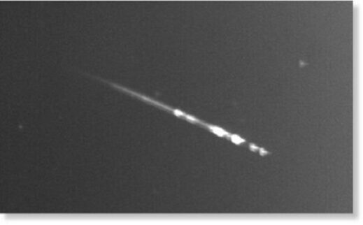 Падение метеорита наблюдали над Росарио, Аргентина