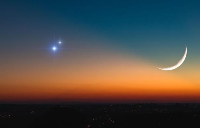 12 июля с Земли будет видно сближение двух планет