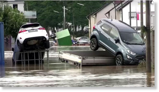 Наводнения в Германии: 19 погибших и более 70 пропавших без вести