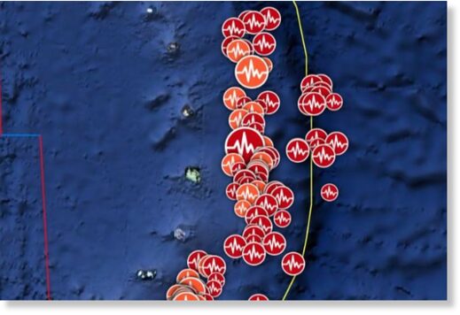 Сейсмологи зарегистрировали на Южных Сандвичевых островах землетрясение магнитудой 8.1