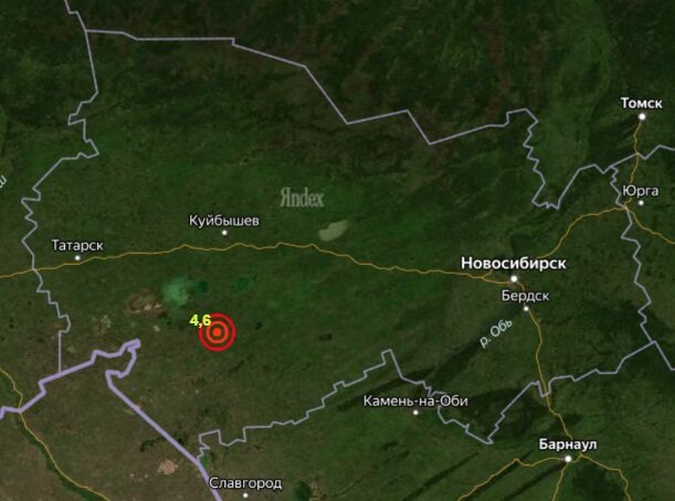Сибирь трясёт: в Новосибирской области произошло землетрясение
