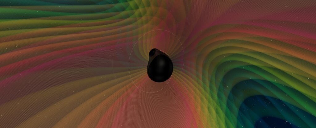 Моделирование слияния черных дыр