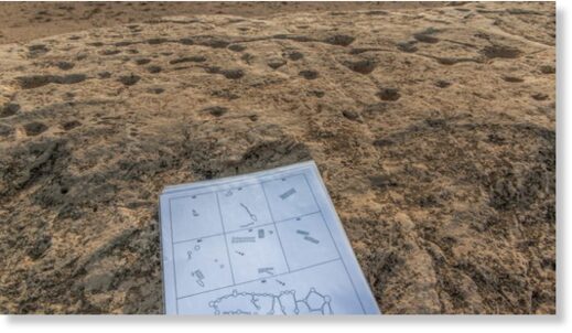 Загадочные символы обнаружили в пустыне Катара