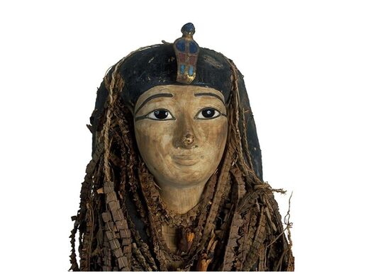Маска мумии Аменхотепа