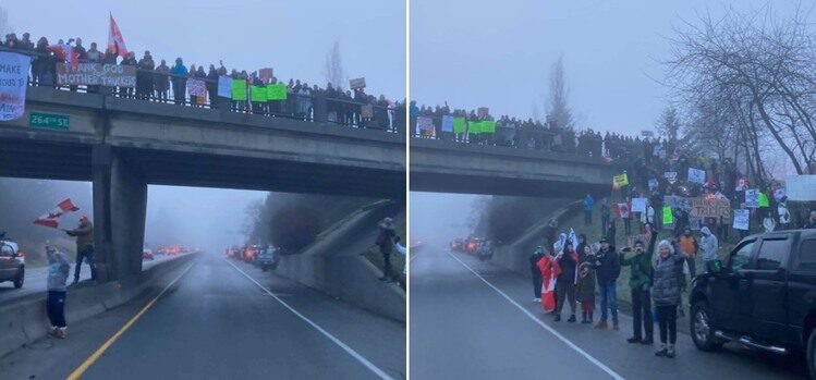 Канадские дальнобойщики едут в Оттаву на акцию протеста
