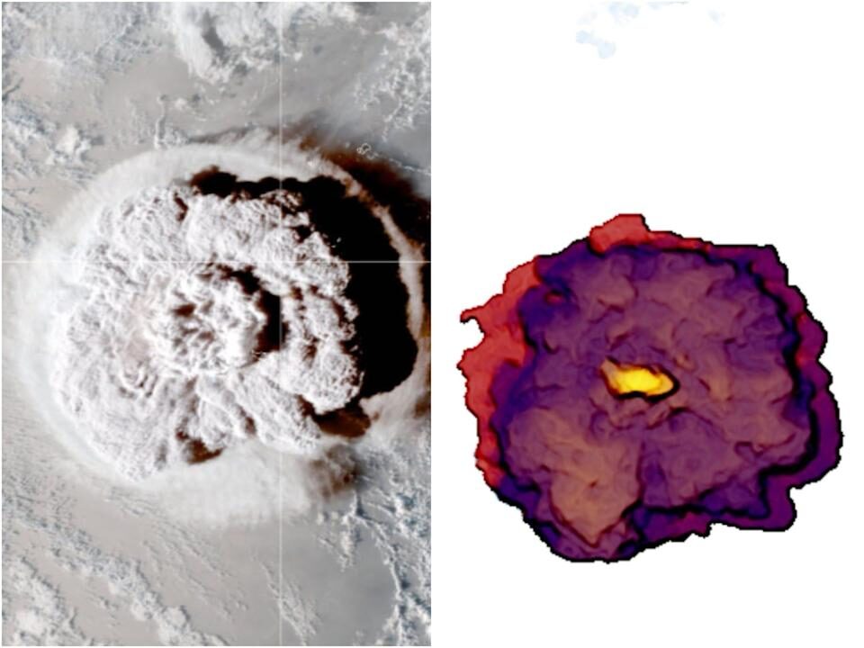 НАСА сообщило, что извержение на Тонга подняло вверх самые высокие шлейфы пепла, когда-либо зафиксированные со спутника