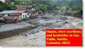 Внезапные наводнения обрушились на Колумбию