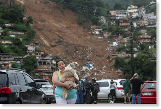 Число жертв оползней в бразильском городе Петрополис достигло 176