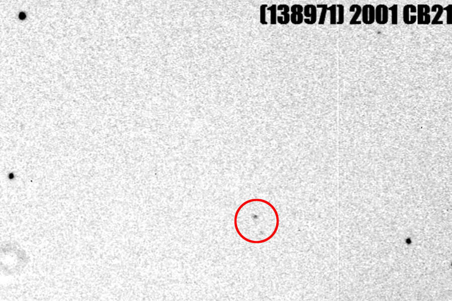 «Роскосмос» опубликовал видео астероида, пролетевшего мимо Земли