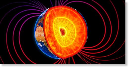 Ученые обнаружили неизвестные короткие сигналы, исходящие из ядра Земли