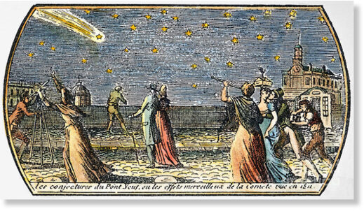 Изображение Большой кометы 1811–1812