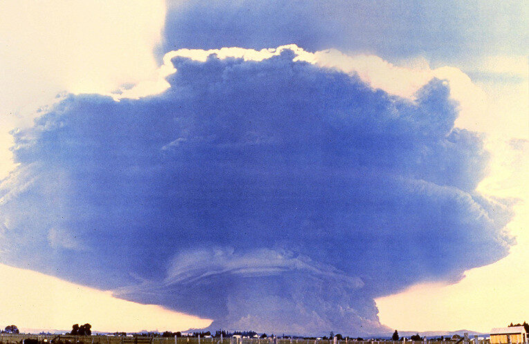 Гора Сент-Хеленс (США), 1980 год